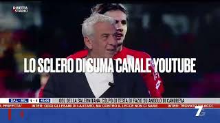 SALERNITANA MILAN 22 TELECRONACA TIZIANO CRUDELI [upl. by Hoeg]