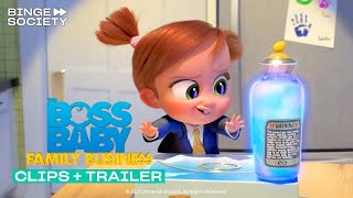 Les toutous travaillent avec Baby Boss  BABY BOSS RETOUR AU BERCEAU  Netflix [upl. by Yduj]