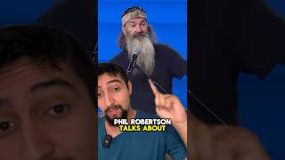 Phil Robertson talks about Jesus and shares his Testimony 🤯 philrobertson jesus shorts [upl. by Noiwtna163]