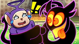 ESCAPE FROM BARNABY BOSS  Tinky Winky Plays Billie Bust Up Barnaby Boss [upl. by Ollehcram872]