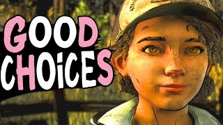 The Walking Dead Season 4 Episode 3  GOOD CHOICES  Violet Path Good Ending [upl. by Buttaro]