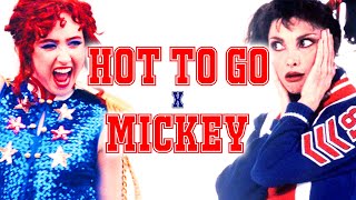 HOT TO GO x MICKEY  Chappell Roan Toni Basil FULL MASHUP [upl. by Biggs687]