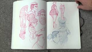 SketchBook Tour 2014 [upl. by Howie]