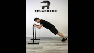 Bodyweight Skull Crushers  Triceps and Core Calisthenics Strengthening Exercise [upl. by Llennor]