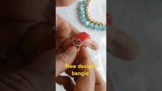 Bangle Making🥰diy bangleshortvideo youtubeshorts diybangles [upl. by Ennalyrehc]