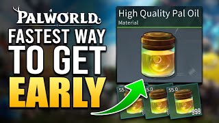 Palworld  How To Get HIGH QUALITY PAL OIL FAST amp EASY  High Quality Pal Oil Farms amp Vendor Guide [upl. by Biamonte808]