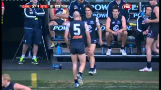 Chris Judd hamstring injury  AFL [upl. by Themis983]