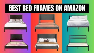 Best Bed Frames On Amazon 2024 [upl. by Kerry]