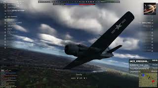 5 Abschüsse und 10 Bodenziele mit der AD4 Skyraider in War Thunder [upl. by Pool971]