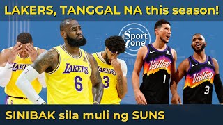 GOODBYE LAKERS winasak nanaman ng SUNS ang POST SEASON DREAM nila [upl. by Licec76]