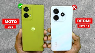 Redmi Note 14 vs Motorola G85 Speed Test Comparison  Best one [upl. by Adnalahs]