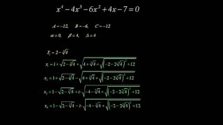 How to Solve Quartic Equations [upl. by Meid]