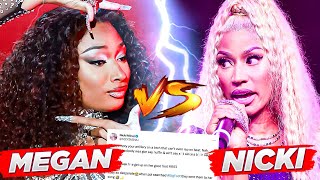 HHH Nicki Minaj vs Megan Thee Stallion  The Epic Rap Battle Unfolds [upl. by Haggai]