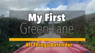 Green laning for the first time with the defender 110 [upl. by Varipapa414]