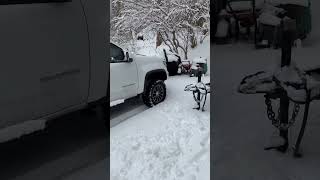 Late February snow  Chevy Colorado  Taxa Tiger Moth  can’t wait for spring shorts [upl. by Marion]