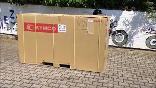 Kymco AK 550 TEASER  He´s finally here [upl. by Atisor]