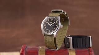 Militado 38mm Retro VH31 Military Watch ML08 [upl. by Notneuq]