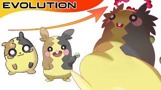 All Pokémon InProgress Evolutions amp Gigantamax Part 52 No 868  887 All Gen 8 Galar  Max S [upl. by Bonnee]