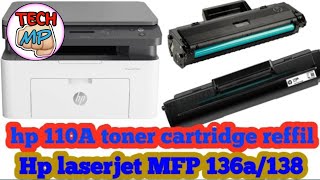 Replacing the Toner Cartridge HP Laser 135 [upl. by Enileve]