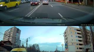 Aptina AR0521 5MP vs Omnivision OV4689 4MP  dashcam dusk test [upl. by Hendel]