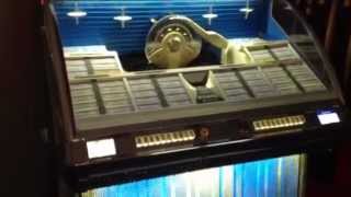 1959 Wurlitzer 2300 stereo jukebox we restore jukeboxes [upl. by Leumhs]