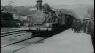 Arrival of a Train at La Ciotat 1895 Lumière brothers [upl. by Niriam]