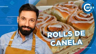 RECETA DE ROLLS DE CANELA [upl. by Finley860]