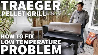 Traeger Temperature Problems  How to Troubleshoot and Fix Traeger Low Temperature Issues [upl. by Eidolem]