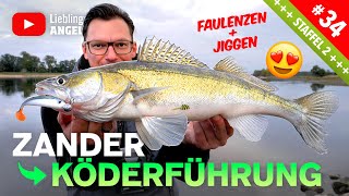 Köderführung zum Zanderangeln mit Gummifisch 🔥🎣👍🏼 [upl. by Letnom]