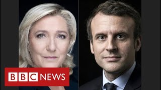 FarRight Marine Le Pen to face Emmanuel Macron in French Presidential runoff  BBC News [upl. by Nodmac625]