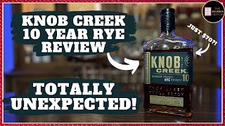 Knob Creek 10 Year Rye Review  Surprise Whiskey of the Year [upl. by Anidene220]