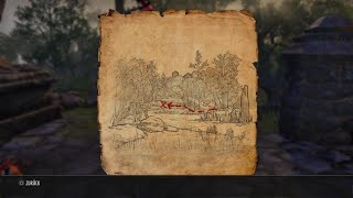 The Elder Scrolls Online Blackwood Treasure Map 5 V Dunkelforst Schatzkarte ESO PS5 [upl. by Herzog]