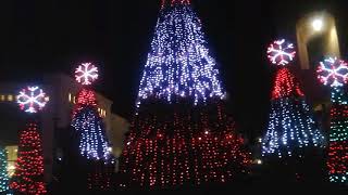 WIREGRASS MALL CHRISTMAS LIGHT SHOW [upl. by Eciral]