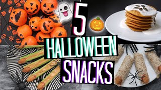 🎃5 RICETTE DI HALLOWEEN FACILI E VELOCI DA FARE 👻😱 SPINKUP [upl. by Kokaras]