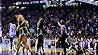 Larry Bird Greatest Games 36 Points vs Mavericks 1983 [upl. by Ahsiryt662]