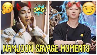 BTS Namjoon Savage Moments [upl. by Dabney]