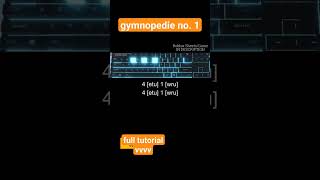 Gymnopedie No 1 Roblox Piano Tuto [upl. by Llerud]