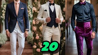 20 PANTALONES para BODA para hombre desde opciones más relajadas hasta pantalones muy elegantes [upl. by Sophy]