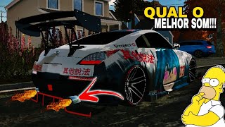 QUAL O MELHOR SOM DE MOTOR DO NISSAN 350Z NO CAR PARKING [upl. by Amick620]