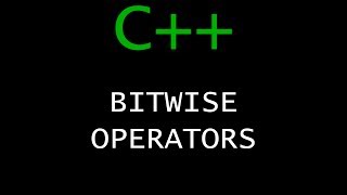 C Programming Tutorial 18  Bitwise Operators [upl. by Drapehs]