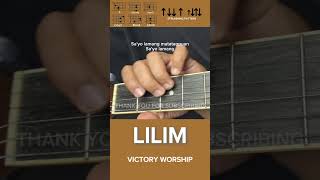 LILIM  VICTORY WORSHIP guitartutorialforbeginners simplifiedchords [upl. by Jereld]