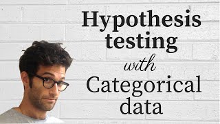 Categorical Data I Proportions testing  Z test  Chi Squared test [upl. by Gord]