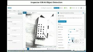 Sick AG AI Object Detection Inspector83x Nova [upl. by Airreis]