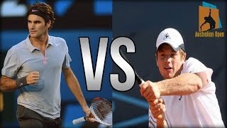 Roger Federer Vs Blaz Kavcic Australian Open 2014 Highlights [upl. by Og877]