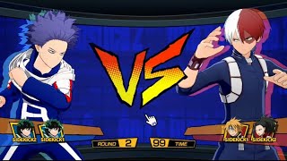 Hitoshi Shinso V Shoto Todoroki  MY HERO ONES JUSTICE 2 [upl. by Madonia]