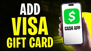 How to Add Visa Gift Card to Cash App 2024 EASY METHOD [upl. by Yarw]