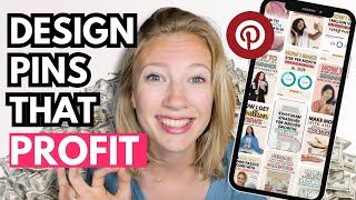 How to Design Pinterest Pins That Make Sales Step by Step [upl. by Pudens]