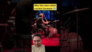 Craziest drum solo 🥶 drums drummer drumsolo [upl. by Areis62]