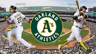 ALL Oakland Athletics 2015 Home Runs [upl. by Edea]