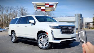 2022 Cadillac Escalade ESV  The 1 Large Luxury SUV for a Reason 100k [upl. by Lorrimer]